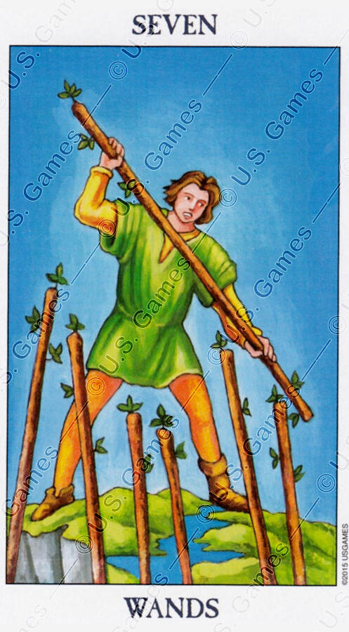 Seven of Wands