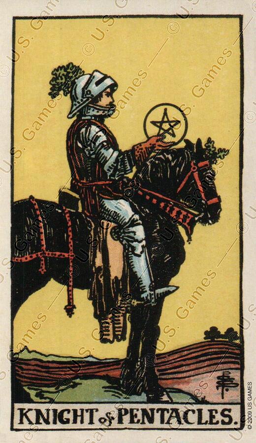 02.12 - Knight of Pentacles