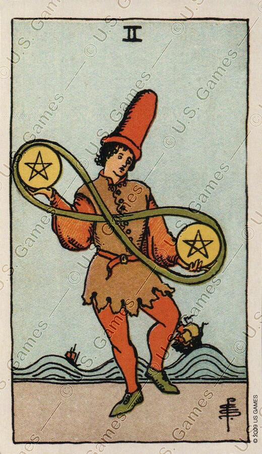 02.02 - Two of Pentacles